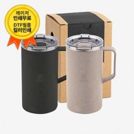 디지토 에코웰 스텐 메탈 머그컵 600ml