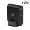[알로코리아] 140W GaN 프로 PD PPS 초고속 5포트 멀티 충전기 UC5140GPD