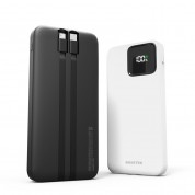 20W LCD잔량표시 카드형 고속 보조배터리 케이블일체형 10000mAH EM-10