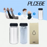 플씨드 투밴드 손쿨토시 + 귀걸이형 에어 스포츠 멀티스카프 + 보틀350ml 3종 세트
