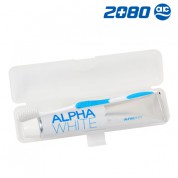 애경 2080ALPHA 치약칫솔 세트 1호(휴대용세트/여행용세트)