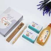 담요 무릎담요 핫팩 손난로 장갑 터치장갑 선물세트3종 B