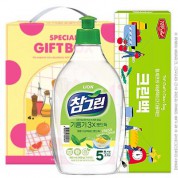 참그린 녹차500용기 크린백 2종