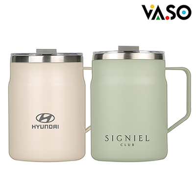 [바쏘] 파우더 스텐 이중구조 머그 500ml